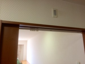 ニチイホーム板橋徳丸　居室にはカーテンレール